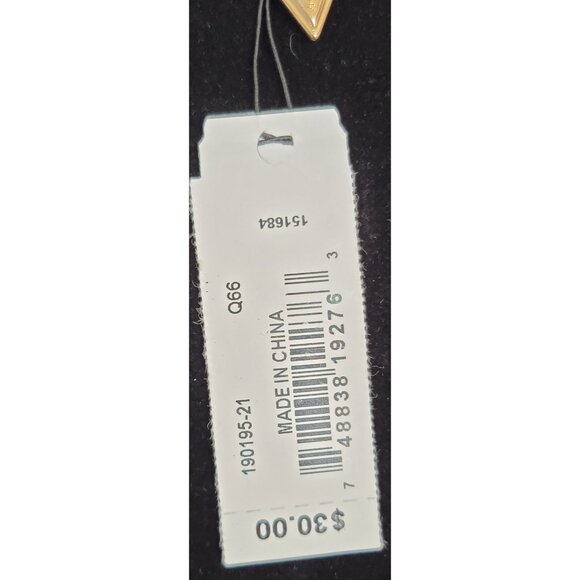 GUESS Leopard Heart Pendant Necklace Gold Tone Chunky Chain 18" NWT - Picture 6 of 6